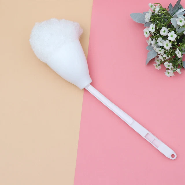 3 piezas cepillo de inodoro - cepillos de lava manipulados limpiador para baño y