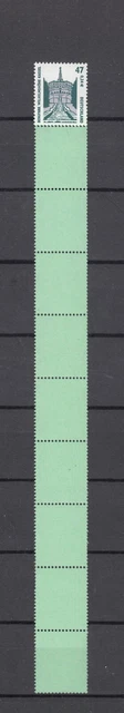 Bund 2176 Rollenmarke SWK 47/0,24;5.Ausgabe; RA 1+9 Lf mit Nr.10000  ohne Punkt