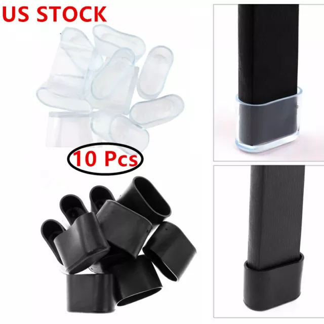 10Pcs Rubber Furniture Foot Table Chair Leg End Caps Protect Covers Tips_Floor 3