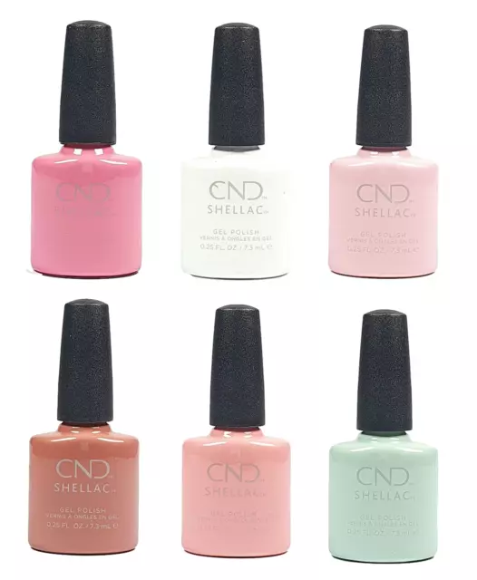 CND Shellac 7,3ml 2020 Primavera - English Garden + Iconics / Prizmatic/ Wedding