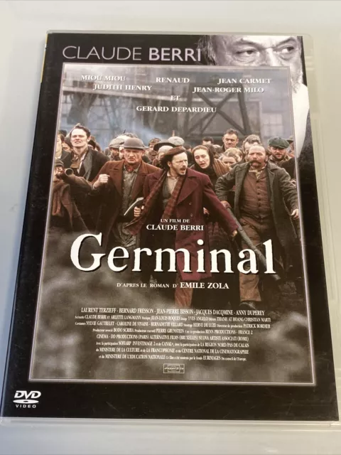 Germinal Dvd Claude Berri Renaud Miou Miou Gerard Depardieu J Carmet France