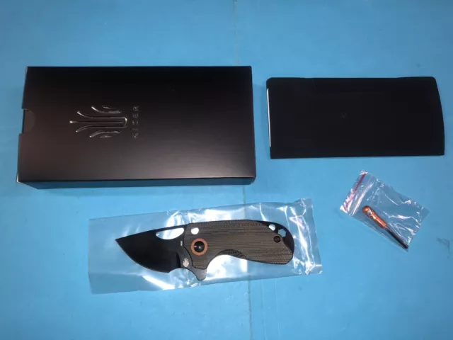 Coltello Knife Kizer Cutlery Vanguard Catshark V2561N2 N690 Titanium NIB