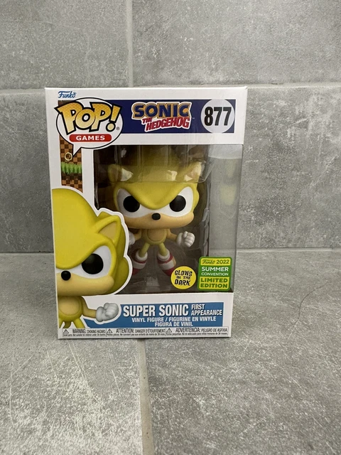 Funko Pop! Sonic First Apparence n*877 SDCC shared Exclusive