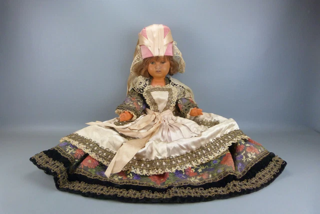 Lot 2 Poupées Anciennes Mignonnette Fin XIXe – Porcelaine 7 Et 9 Cm