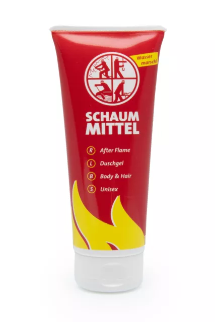 Feuerwehr Duschgel "Schaummittel" Shampoo After Flame Body & Hair unisex 200ml