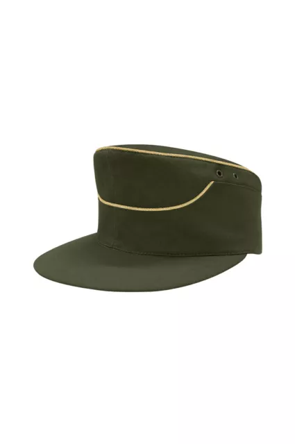 WWII German DAK Tropical Heer General Olive M41 Field Cap L