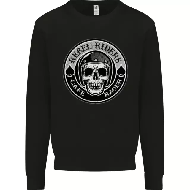 Felpa Maglione Maglione Maglione Moto Moto Moto Rebel Cafe Racer Biker