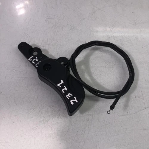Poignée De Déverrouillage De Capot Pour BMW - Référence 51237058117, Noir, Plastique Résistant