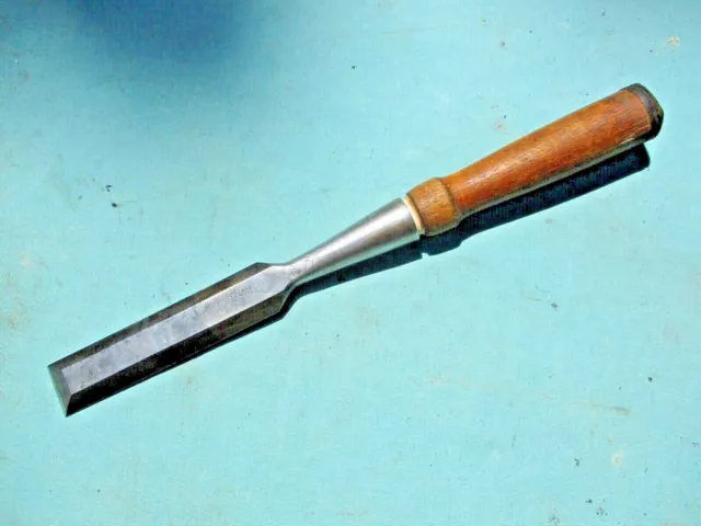 Nice Bevel Edge Socket Firmer Chisel - 1" Wide - Signed: Buck Bros.
