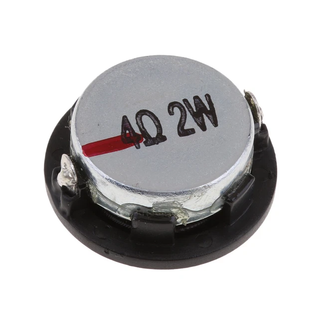 5 Stück DIY 28mm Stereo Audio Lautsprecher 1" 4Ohm DIY Lautsprecher NEU Schwarz 5