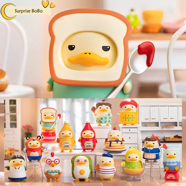 POP MART Duckoo in the Kitchen Home Food Series Confirmed Blind Box Figure Toys