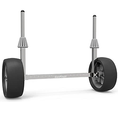 Quick-Detachable Stainless Steel Sit on Top Kayak Cart with Flat-Fre...