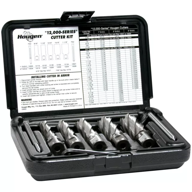 Hougen 12002 "12,000-Series" Annular Cutter Kit - 2" Depth