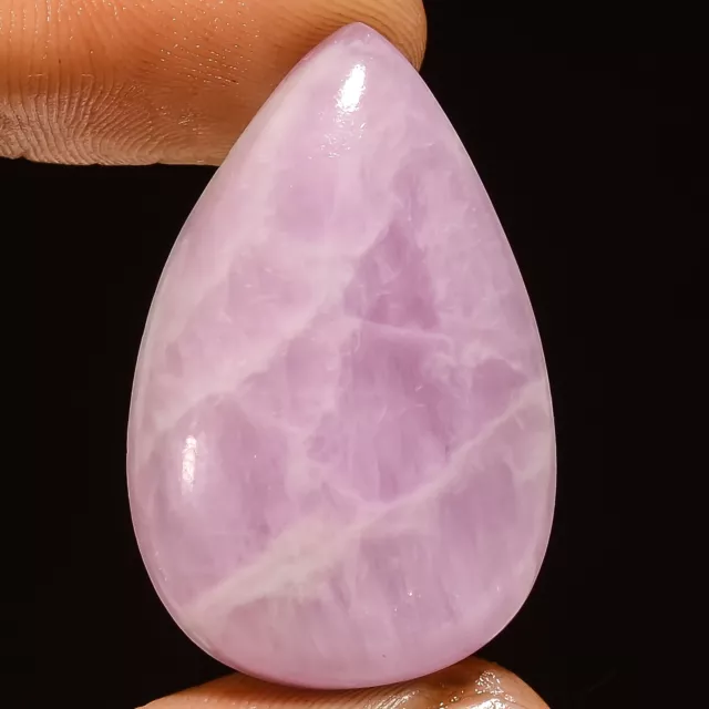 Piedra preciosa suelta cabujón rosa natural en forma de pera 51 quilates 33X21X7 mm GC-35240