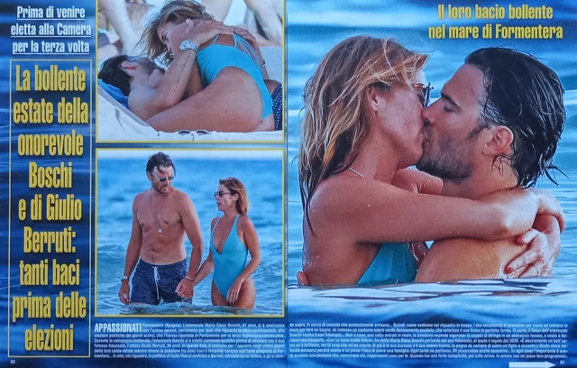 Italian Clipping Ritaglio 2022 GIULIO BERRUTI la bollente estate 4 PAGINE
