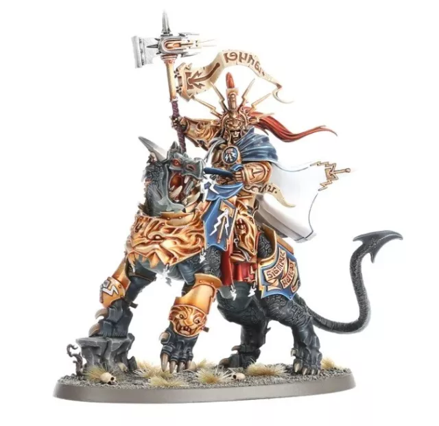 Vandus Hammerhand, Lord celestant on Dracoth - Stormcast Eternals - AoS