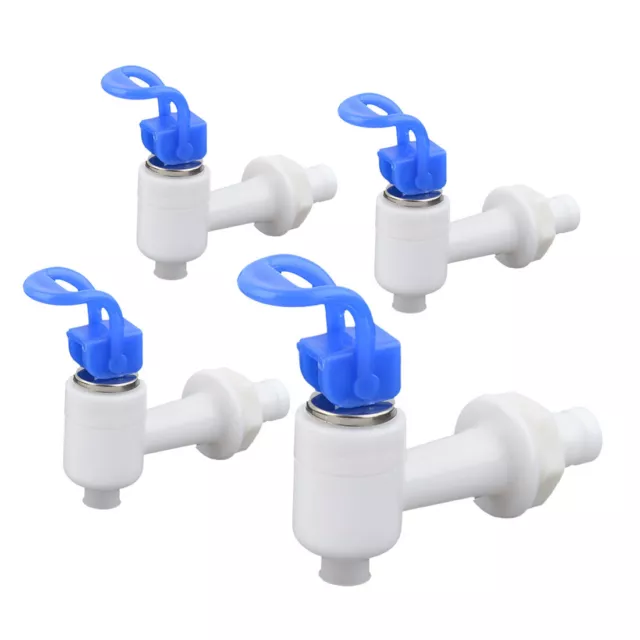 Hogar de materiales manija de empuje beber agua Dispensador válvula Espiga 4Pcs