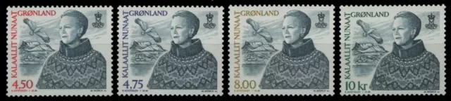 Grönland 2000 - Mi-Nr. 351-354 ** - MNH - Königin Margarethe II