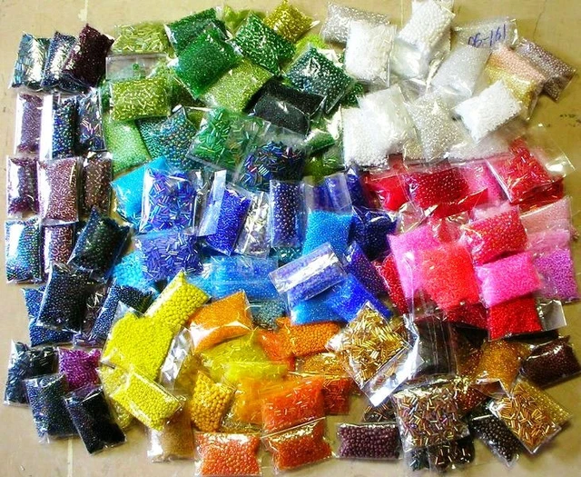 Rocailles Perlen set 2mm Glasperlen 20g x 75 farben Bastelset Großhandel BEST Rocailles Perlen set 2mm Glasperlen 20g x 75 farben Bastelset Großhandel BEST