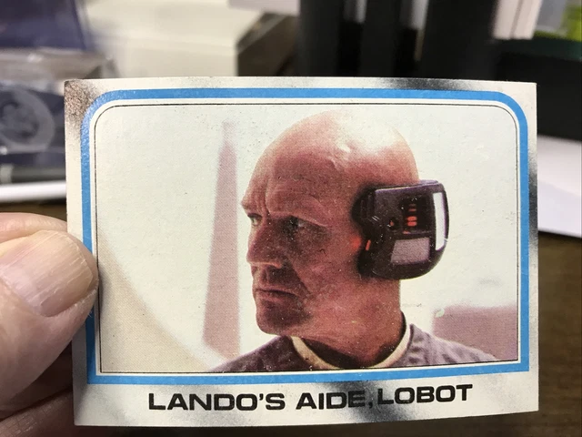 1980 Star Wars Empire Strikes Back Trading Card # 194 LANDO’S AIDE,LOBOT