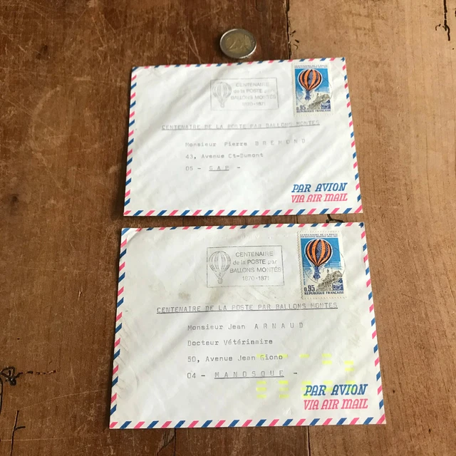 Enveloppe Premier Vol Aéropostal TUNIS - BASTIA 8 Juillet 1948 - Par Avion