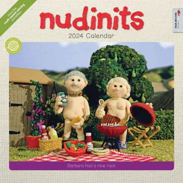 NUDINITS CALENDAR 2024 - Humour - Month To View £13.98 - PicClick UK