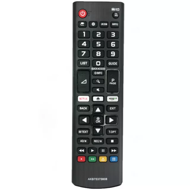 Nuevo control remoto AKB75375608 apto para la mayoría de televisores LG 2018