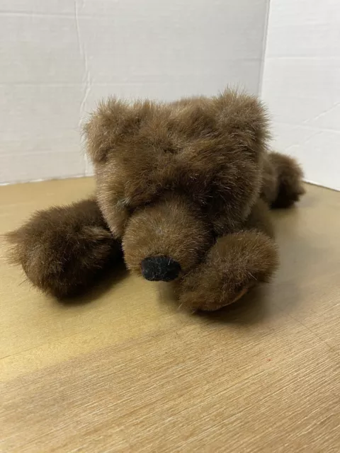 Dakin Plush 10” L’il Berkeley Brown Floppy Bear