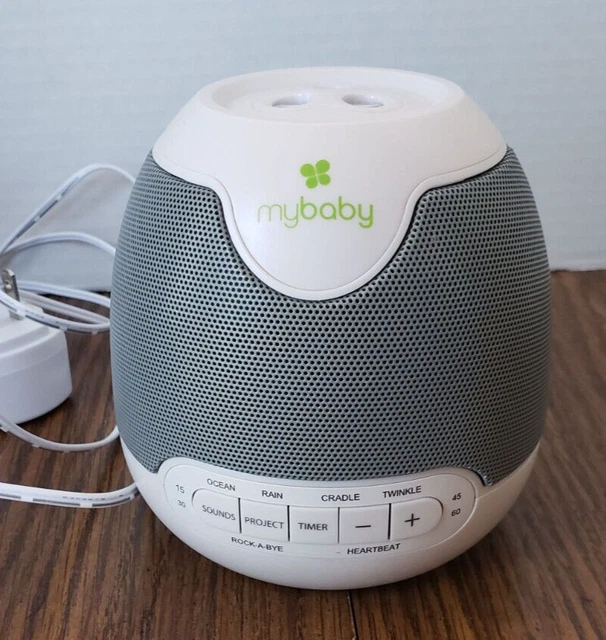 Homedics My Baby Sound Spa Lullaby MYB-S305A Sound Machine W/Lights Music, Works