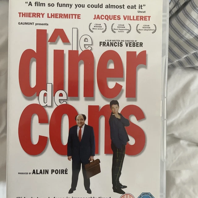 LE DINER DE Cons DVD 1998 Dinner for Fools French Comedy Movie Original