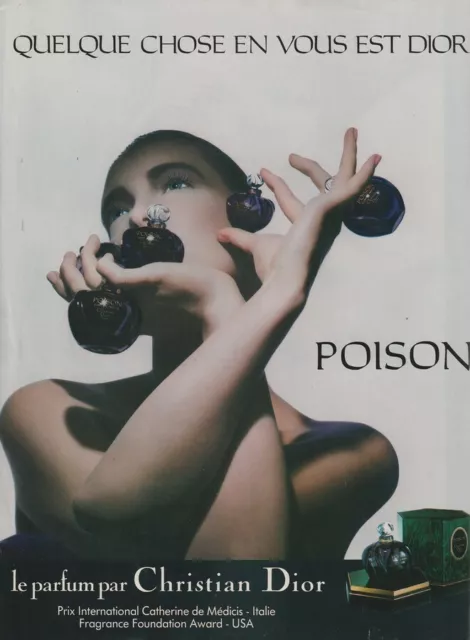 Publicité papier - advertising paper - Poison de Christian Dior