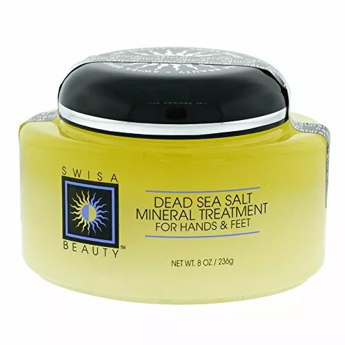 Swisa Beauty Natural Dead Sea Salt Mineral Treatment For Hands & Feet - 8oz