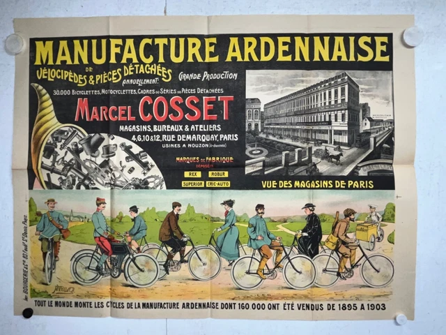 Affiche Vintage Tour De France 1967 - Ancienne, En état D'occasion