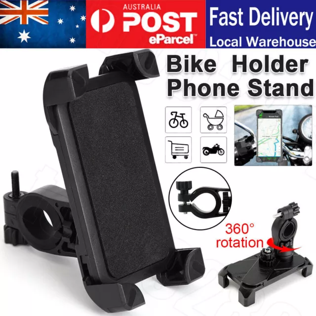 Motorcycle Bicycle Bike MTB Handlebar Mount Holder Stand For Mobile Phone GPS OZ