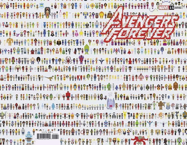 Avengers Forever (2nd Series) #15B VF/NM; Marvel | Variant - we combine shipping