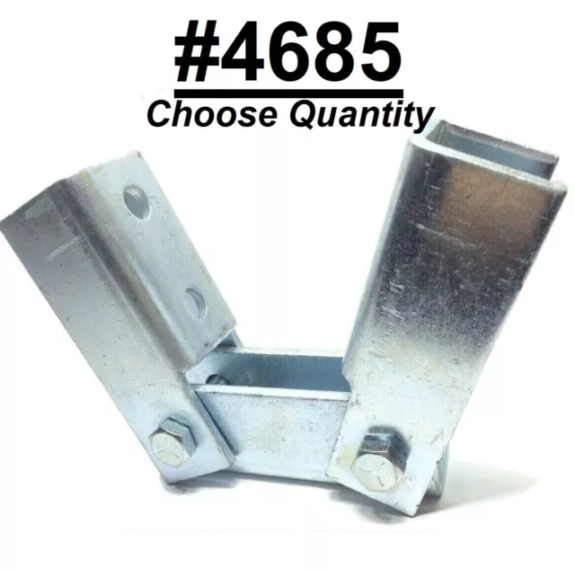 DOUBLE ADJUSTABLE BRACE/SHOE for 1-5/8 Unistrut Channel (#4685) P2815D (Pick Qty