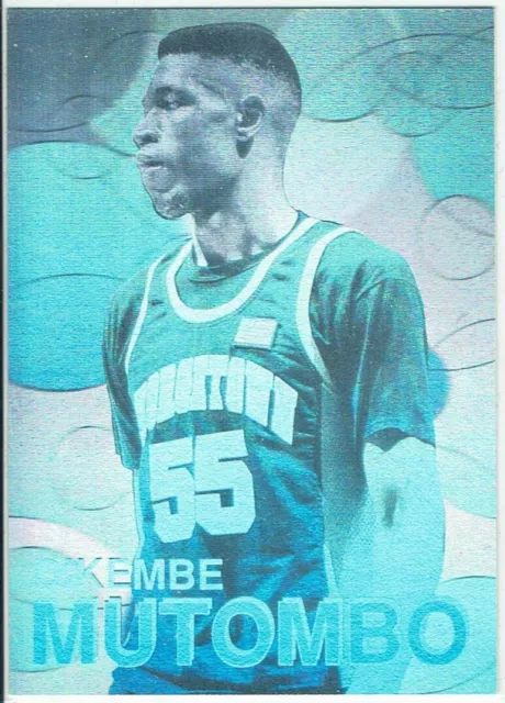 Cartes à Collectionner Basketball Carte NBA Front Row 1992 Dikembe Mutombo