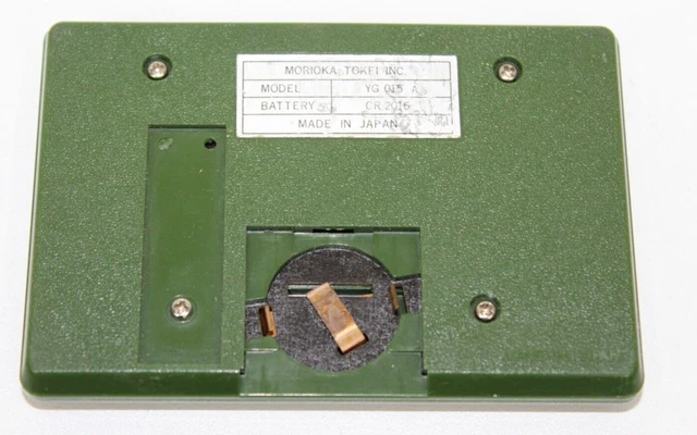 ++ ancien jeu elctronique / LCD GAME & TIME - COMBAT morioka tokei ++ 3