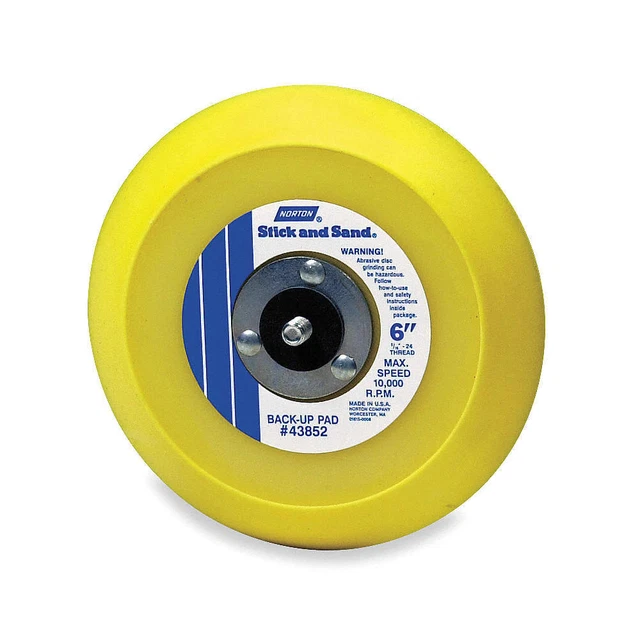NORTON 63642506131 Adhesive/PSA Disc Backup Pad,5D