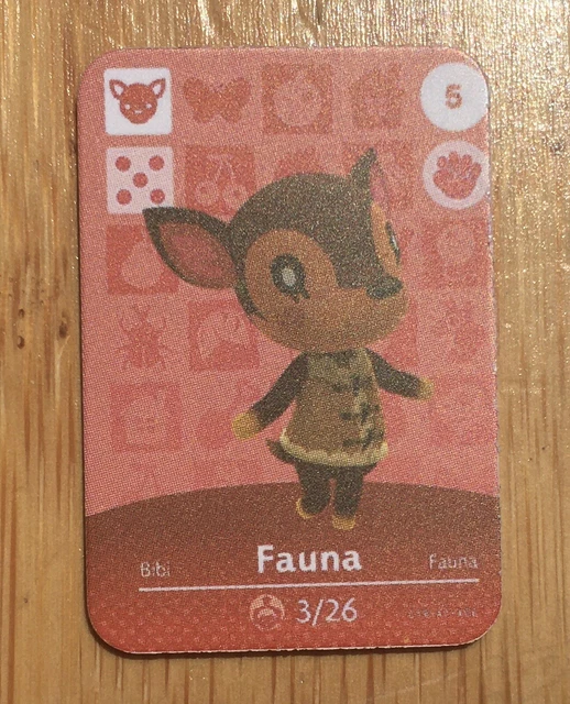 RARE PUCE AMIIBO Animal Crossing New Horizons faune. Neuf NON SCANNÉ ...
