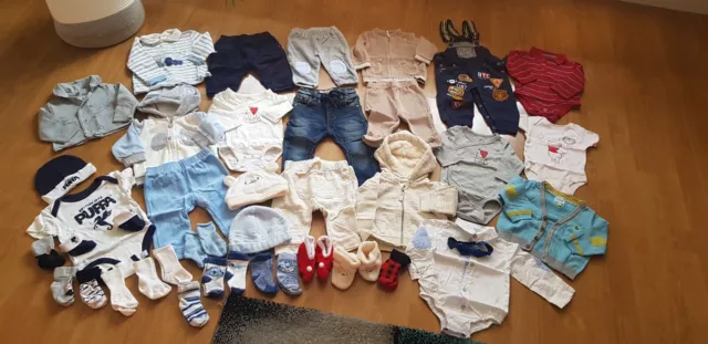 GRAN GANGA Paquete de Ropa Bebé Niño Mezcla Talla 0-6 Meses 36 Artículos COMO NUEVO