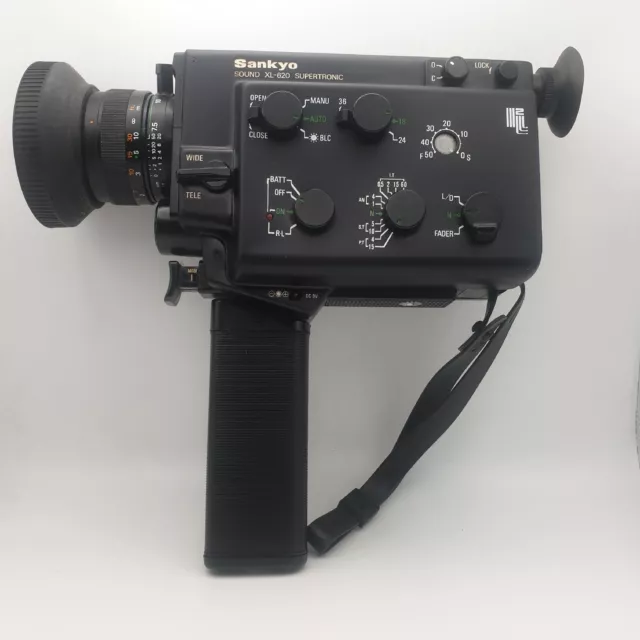 Sonido de cámara Sankyo Super 8 XL-620