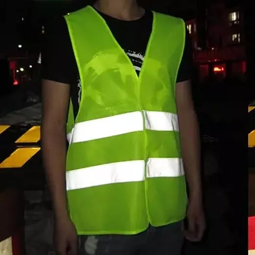 UK Unisex Safety Reflective Jacket High Visibility Reflective Security Vest