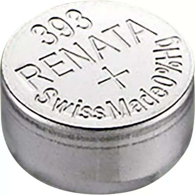 Pile bouton 393 oxyde dargent Renata 80 mAh 1.55 V 1 pc(s)