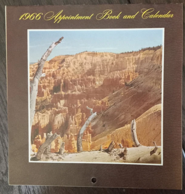 Vintage 1966 Creswell Oregon Gas Calendar complete Hollerman's Heating & Oil