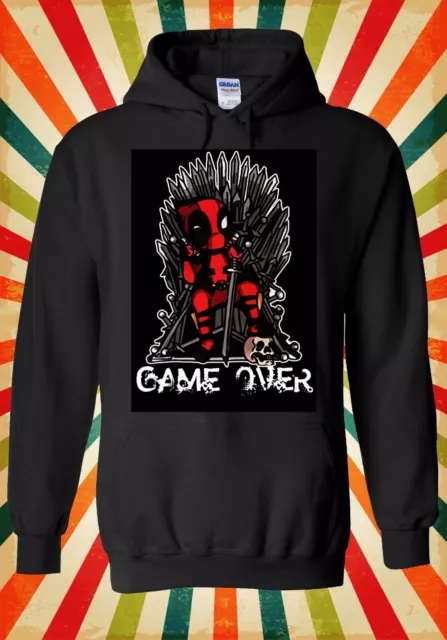 Game Over Dead Pool Game Of Thrones Men Women Unisex Top Hoodie Sweatshirt 1913