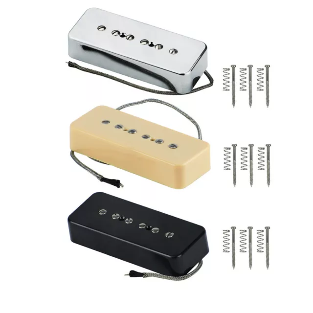 FLEOR Electric SG LP Guitar Pickup P90 Soapbar Neck or Bridge or Set Alnico 5