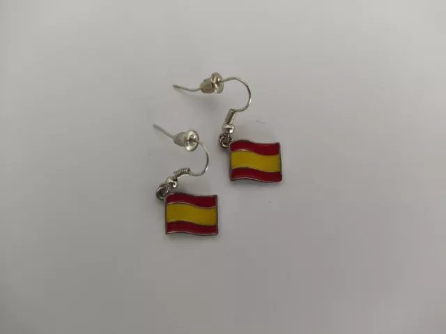 Par de Pendientes Bandera ESPAÑA