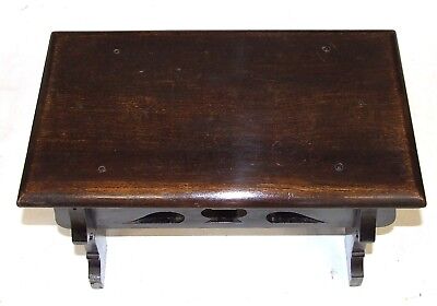 Antique Oak Joint Stool in the Manner of Rare Mid 16th Century Oak Boarded Stool 7
