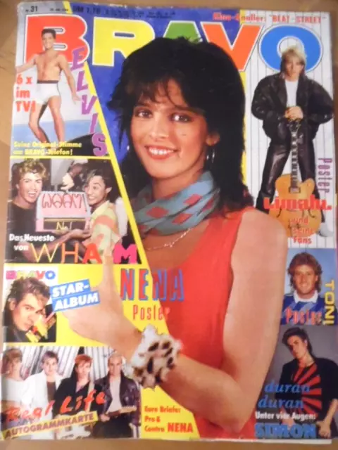 BRAVO  31 - 1984 C Nena Nik Kershaw Elvis Jacko Beat-Street Limahl Simon Le Bon